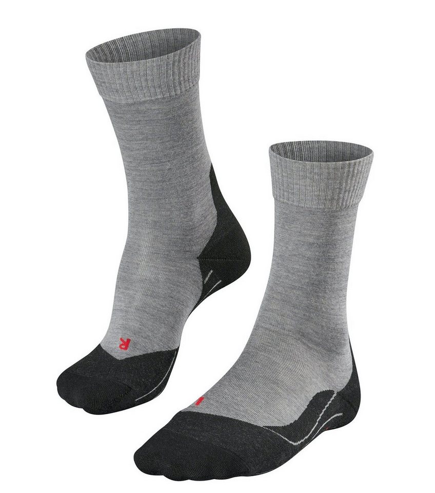 FALKE Wandersocken TK5 (leichte Polsterung für leichte Wanderungen) hellgrau Herren von FALKE