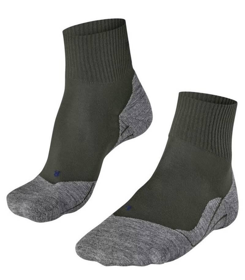 FALKE Wandersocken TK5 Wander Cool Short (hoher Tragekomfort) graubraun Herren - 1 Paar von FALKE