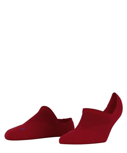 FALKE Damen Füßlinge Cool Kick Invisible W In weich atmungsaktiv schnelltrocknend unsichtbar einfarbig 1 Paar, Rosa Red Pepper 8074, 35-36 von FALKE