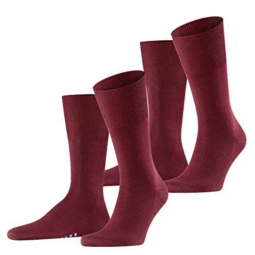 Falke City Herren Socken Airport 2er Pack, GröÃŸe:41/42;Farbe:barolo von FALKE