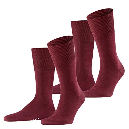 Falke City Herren Socken Airport 2er Pack, GröÃŸe:43/44;Farbe:barolo von FALKE