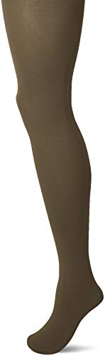 FALKE Damen Strumpfhose Cotton Touch W TI Baumwolle einfarbig 1 Stück, Grün (Military 7826), M von FALKE