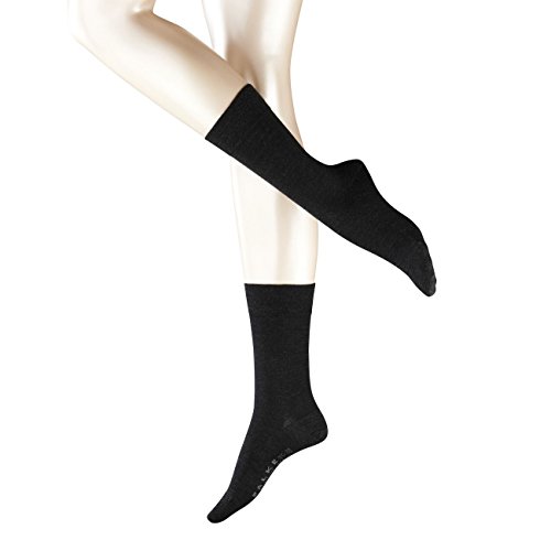 FALKE Damen Socken Berlin Sensitive 2er Pack, Größe:39-42;Farbe:Anthracite Melange (3089) von FALKE