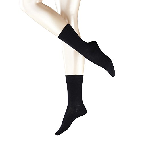 FALKE Damen Socken London Sensitive 4er Pack, Größe:35-38;Farbe:Dark Navy (6379) von FALKE