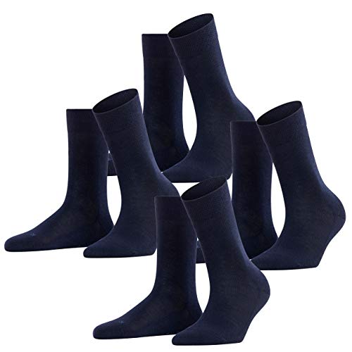 FALKE Damen Socken London Sensitive 4er Pack, Größe:39-42;Farbe:Dark Navy (6379) von FALKE