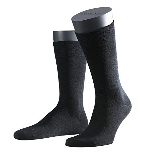 Falke Functional Herren Socken Sensitive Berlin 2er Pack, Größe:43-46;Farbe:Black (3000) von FALKE