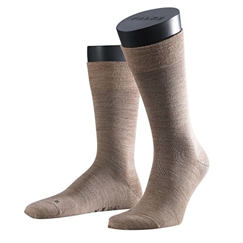 Falke Functional Herren Socken Sensitive Berlin 3er Pack, Größe:39-42;Farbe:Nutmeg Melange (5410) von FALKE