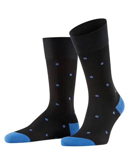 FALKE Herren Socken Dot M So Baumwolle gemustert 1 Paar, Schwarz Black-Mix 3010, 47-50 von FALKE