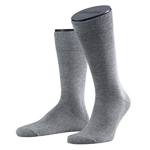 Falke Herren Socken Family 2er Pack, Größe:39-42;Farbe:Light Grey Melange (3390) von FALKE