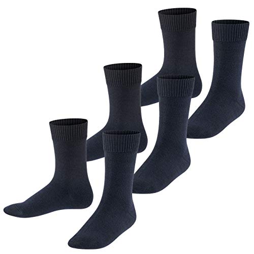 FALKE Kinder Socken Comfort Wool 3er Pack, Größe:39-42;Farbe:dark marine von FALKE