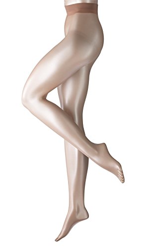 FALKE Strumpfhosen Tights Selina 12 2er Pack, Größe:M;Farbe:Powder (4169) von FALKE