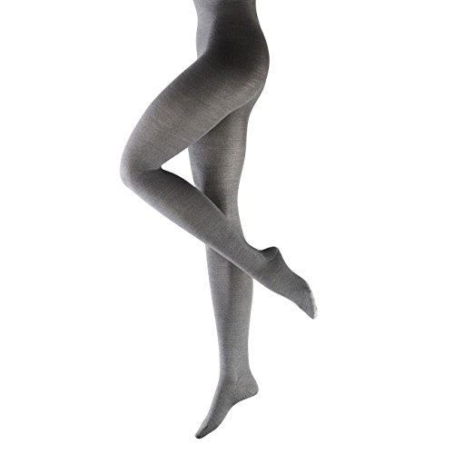 Falke Strumpfhosen Tights Softmerino 2er Pack, Größe:S-M;Farbe:Light Grey Melange (3830) von FALKE