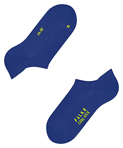 FALKE Unisex Sneakersocken Cool Kick Sneaker U SN Weich atmungsaktiv schnelltrocknend kurz einfarbig 1 Paar, Blau (Imperial 6065), 37-38 von FALKE