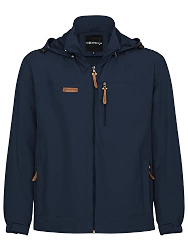 FALKENSTEJN Summer Windbreaker Anorak Windjacke leichte Jacke (4XL, Navy) von FALKENSTEJN