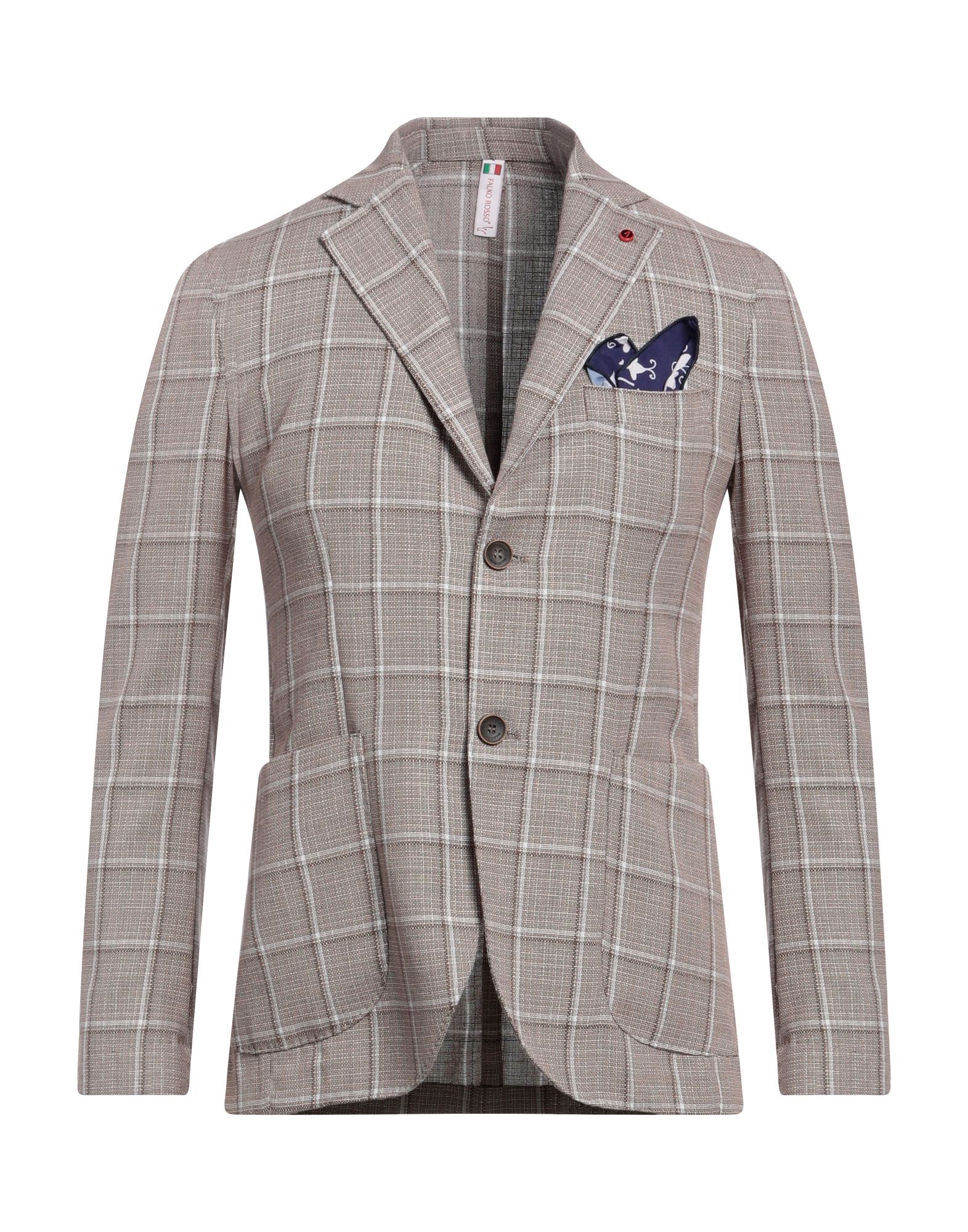 FALKO ROSSO® Blazer Herren Hellbraun von FALKO ROSSO®