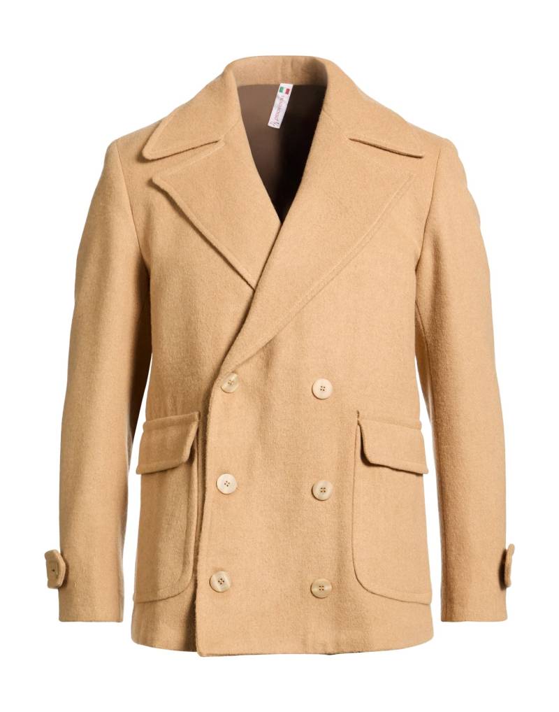 FALKO ROSSO® Mantel Herren Kamel von FALKO ROSSO®