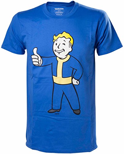 Fallout 4 T-Shirt -S- Boy Approves, blau von Fallout