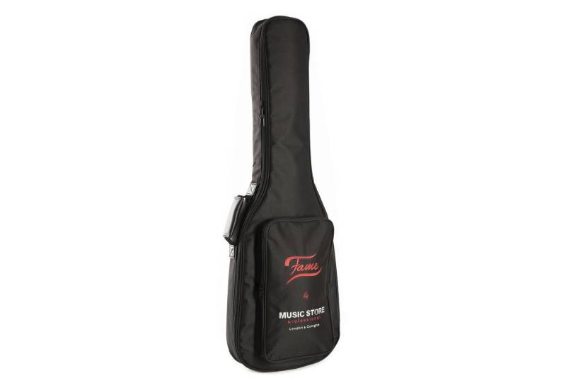 FAME Gitarrentasche (Gigbag E-Gitarre wetterfeste Gitarrentasche für Gitarre Bag mit zusätzlichem Zubehörfach und gepolsterten Tragegriff Electric Guitar Basic, Gitarrenkoffer und Gitarrentaschen, E-Gitarren Tasche), Gigbag E-Gitarre, wetterfeste Gitarrentasche, gepolsterter von FAME