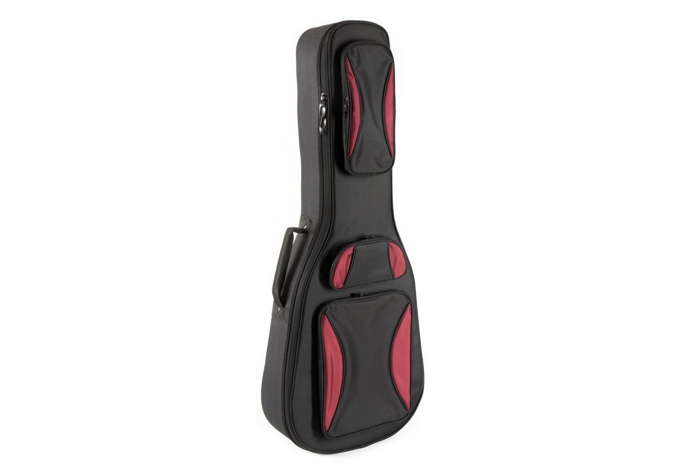 FAME Gitarrentasche (Gigbag Konzertgitarre wetterfeste Gitarrentasche für Akustik-Gitarre Bag mit 3 Zubehörfächern und gepolsterten Tragegriff Urban, Gitarrenkoffer und Gitarrentaschen, Gitarrentasche Konzertgitarre), Gigbag Konzertgitarre, wetterfeste Gitarrentasche, Akustik-Gitarre von FAME