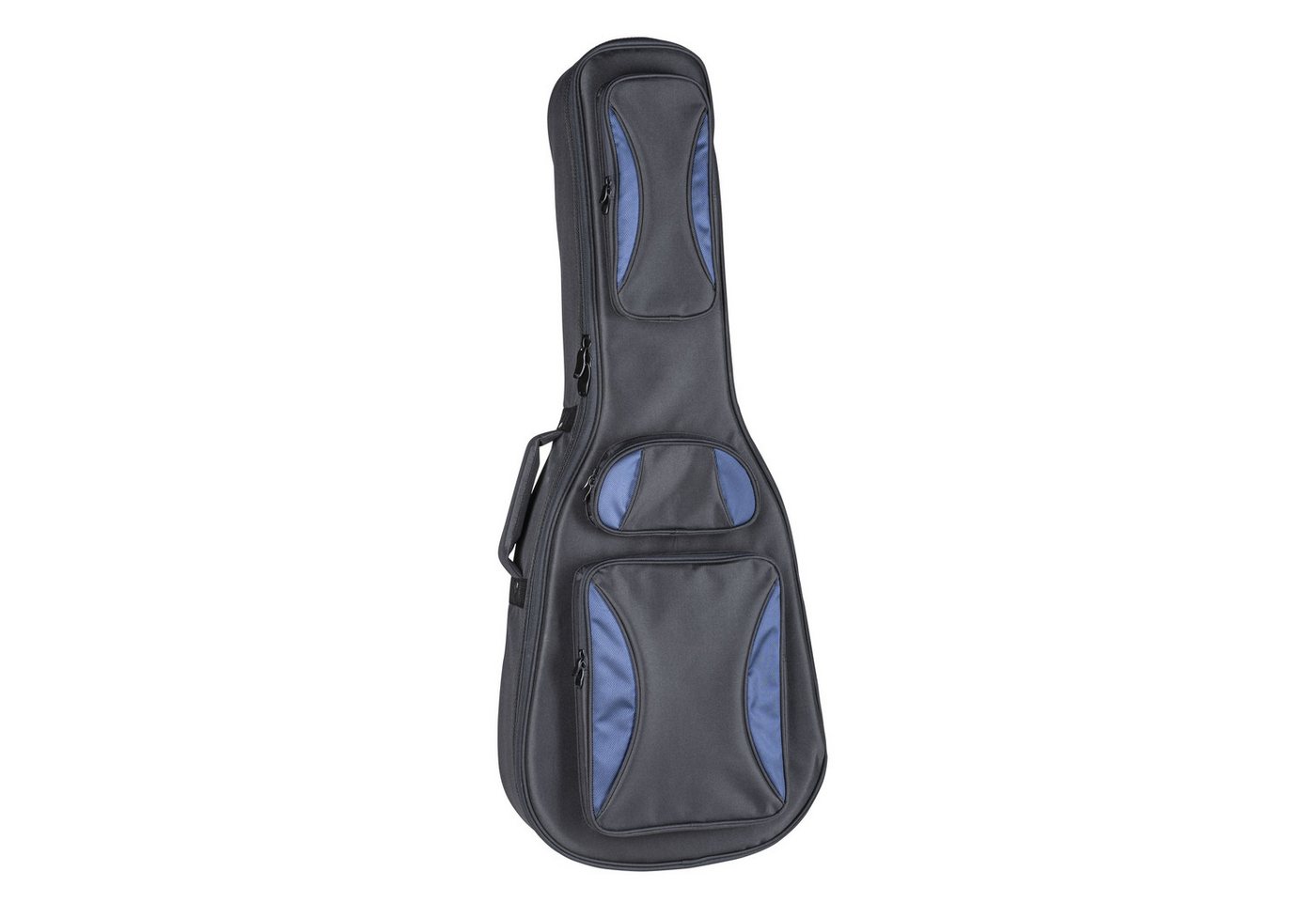 FAME Gitarrentasche (Gitarrenkoffer und Gitarrentaschen, Gitarrentasche Westerngitarre), Gigbag Classic Urban Blue - Tasche für Westerngitarren von FAME
