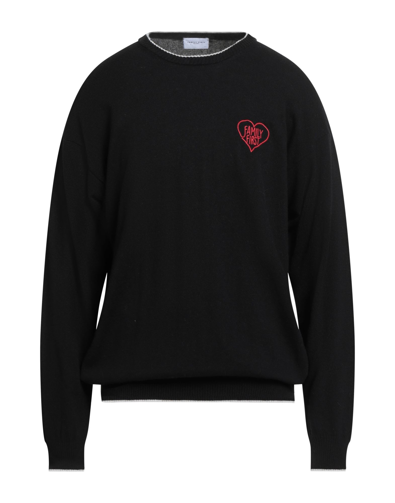 FAMILY FIRST Milano Pullover Herren Schwarz FAMILY FIRST Milano Pullover Herren Schwarz von FAMILY FIRST Milano