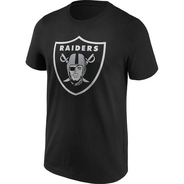 FANATICS Herren Fanshirt Las Vegas Raiders Primary Logo Graphic T-Shirt von FANATICS