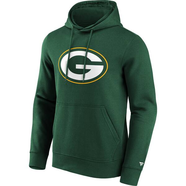 NIKE Herren Kapuzensweat Green Bay Packers Primary Logo Graphic Hoodie von FANATICS