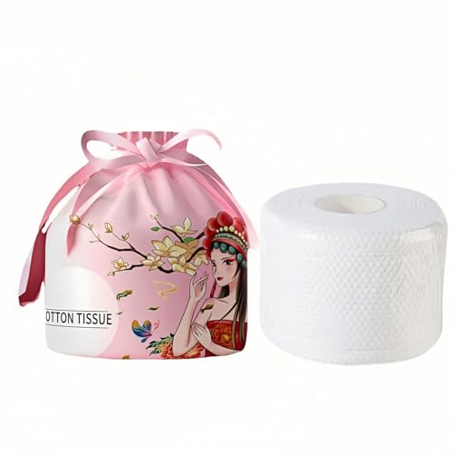 Wiederverwendbare Gesichtshandtücher, doppelseitig (perlenförmig/flach), weiche Make-up-Entferner-Pads, umweltfreundliche Waschlappen für empfindliche Haut, dicke Baumwolltücher zum Entfernen von von FANBODTA