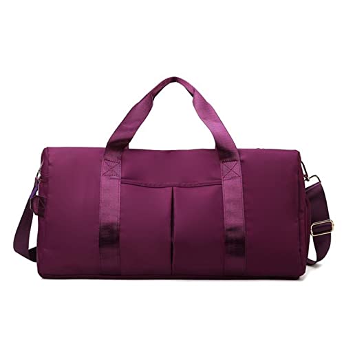 FANDARE 3 in 1 Reisetaschen Handgepäck Ultraleicht Sporttasche Schultertasche Übernachtung Sporttasche Damen Herren Weekender Kliniktasche Schwimmtasche Trainingstasche mit Schuhfach von FANDARE