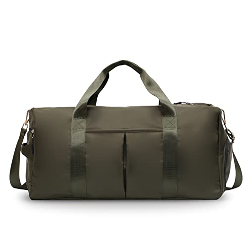 FANDARE 3 in 1 Reisetaschen Handgepäck Ultraleicht Sporttasche Schultertasche Übernachtung Sporttasche Damen Herren Weekender Kliniktasche Schwimmtasche Trainingstasche mit Schuhfach von FANDARE