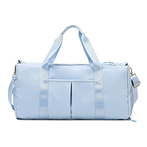 FANDARE 3 in 1 Reisetaschen Handgepäck Ultraleicht Sporttasche Schultertasche Übernachtung Sporttasche Damen Herren Weekender Kliniktasche Schwimmtasche Trainingstasche mit Schuhfach von FANDARE