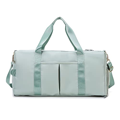 FANDARE 3 in 1 Reisetaschen Handgepäck Ultraleicht Sporttasche Schultertasche Übernachtung Sporttasche Damen Herren Weekender Kliniktasche Schwimmtasche Trainingstasche mit Schuhfach von FANDARE