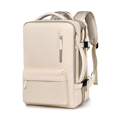 FANDARE Damen Tagesrucksäcke Erweiterbarer Laptop-Rucksack Herren Reisetasche Handtasche 36L Handgepäck Schulrucksack Flugzeug Geschäft Arbeiten Reisen Weekender Tagesrucksack Daypacks von FANDARE