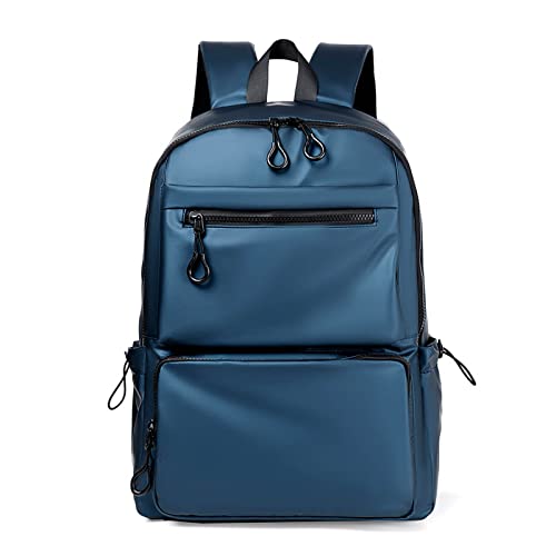 FANDARE Herren Schulrucksack Rucksack Schulrucksack Geschäft Daypacks Schultaschen Leichter Teenager Schultasche Schulranzen Laptop Tasche für Jungen Reisen Hochschule Sport Blau von FANDARE