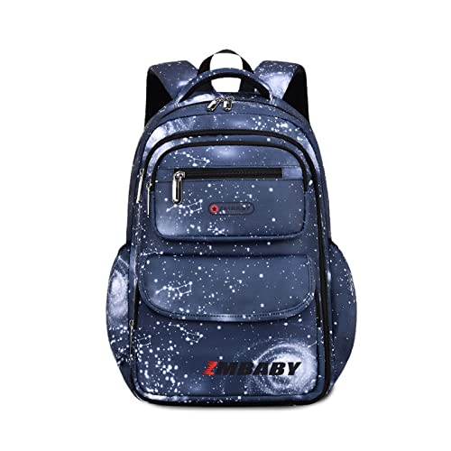 FANDARE Kinderrucksack Schulranzen Mehrfarbig Schultaschen Jungen Mädchen Schulrucksack Schultasche für 1-2 Klasse Kind Schüler Reise Kindergartentasche Rucksack Wasserdicht Nylon Grau S von FANDARE