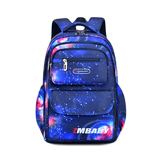 FANDARE Kinderrucksack Schulranzen Mehrfarbig Schultaschen Jungen Mädchen Schulrucksack Schultasche für 3-6 Klasse Kind Schüler Reise Kindergartentasche Rucksack Wasserdicht Nylon Bunt L von FANDARE