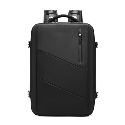 FANDARE Laptop Rucksack Handgepäck Flugzeug Ryanair Handgepäck Herren Damen Handtasche mit USB Reiserucksack mit Schuhfach Schulrucksack Geschäft Arbeiten Schulranzen Tagesrucksack Daypacks Schwarz von FANDARE