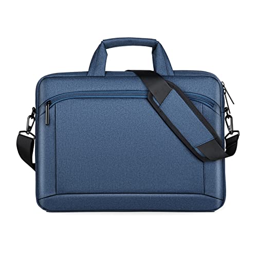 FANDARE Laptoptasche 12.9 Zoll Notebooktasche Herren Damen Aktentasche Umhängetasche Schultertasche für Uni Arbeit Business Schule Messenger Bags Blau M von FANDARE