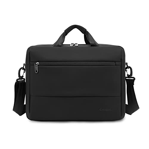 FANDARE Laptoptasche 15,6 Zoll Notebooktasche Geschäft Laptop Umhängetasche Tragetasche mit Schultergurt Herren Aktentasche Notebooktasche Schultertasche für Uni Arbeit Business Schule Messenger Bags von FANDARE