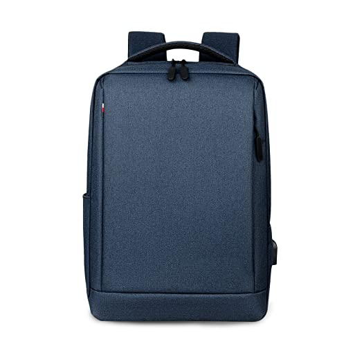 FANDARE Rucksack Laptop Wasserdicht Handgepäck Rucksack Schulrucksack Herren mit USB-Ladeanschluss Rucksäcke mit 15.6 Zoll Laptopfach für Business Arbeit Reise Schulranzen Daypacks Blau A von FANDARE