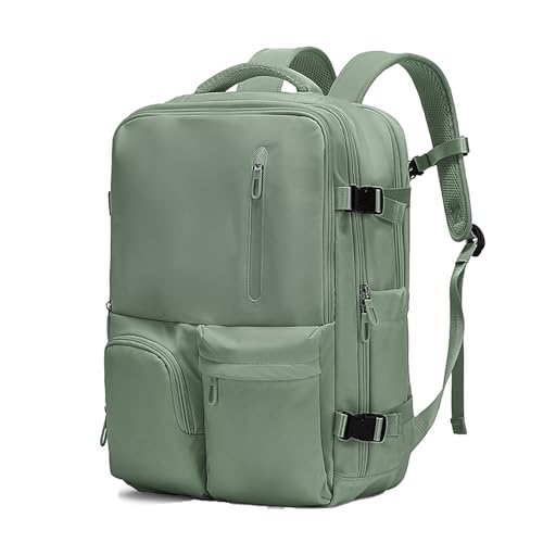 FANDARE Tagesrucksack Herren Rucksack Einkaufsrucksack Laptop Daypack Rucksack Herren Damen Notebook Arbeitsrucksack Rucksack Uni Rucksack Business City Rucksack mit USB-Ladeanschluss Armeegrün von FANDARE