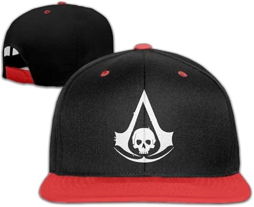 Assassins Creed Logo Hip Hop Hat Baseball Cap Red Red Assassins Creed Logo Hip Hop Hat Baseball Cap Red Red von FANGQIYUAN