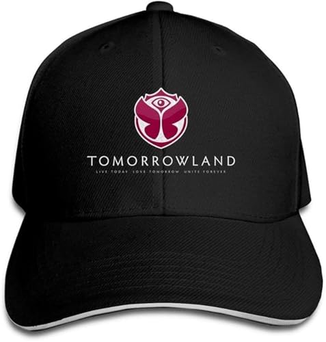 FANGQIYUAN Unisex Tomorrowland Mesh Cap Black Black von FANGQIYUAN