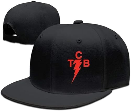 Unisex TCB Elvis Presley Plain Adjustable Snapback Hats Caps Black von FANGQIYUAN