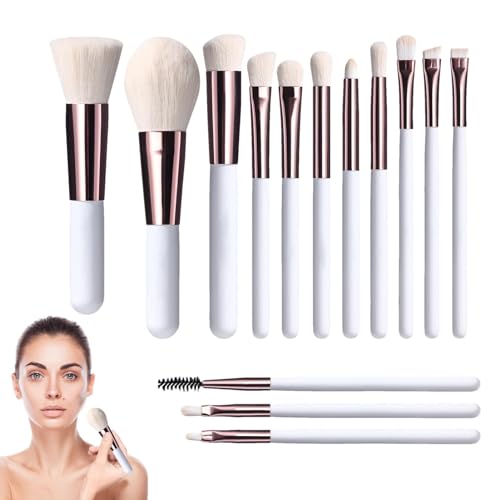 FANGZ Make-up-Pinsel-Set, Pinsel-Set Make-up | 14-teilige kleine tragbare Make-up-Pinsel-Sets für Frauen | Make-up-Pinsel-Set mit LED-Spiegel und Aufbewahrungsbox für Erwachsene FANGZ Make-up-Pinsel-Set, Pinsel-Set Make-up | 14-teilige kleine tragbare Make-up-Pinsel-Sets für Frauen | Make-up-Pinsel-Set mit LED-Spiegel und Aufbewahrungsbox für Erwachsene von FANGZ
