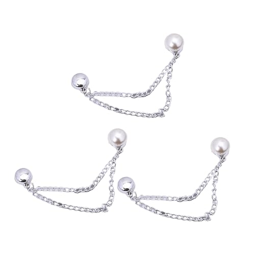 3 Stück multifunktionale Kleidungs-Clips, abnehmbare Nadeln, schöne Bär-Schnallen, Schleifen, Clips mit Kette 3 Stück multifunktionale Kleidungs-Clips, abnehmbare Nadeln, schöne Bär-Schnallen, Schleifen, Clips mit Kette von FANSHINUO