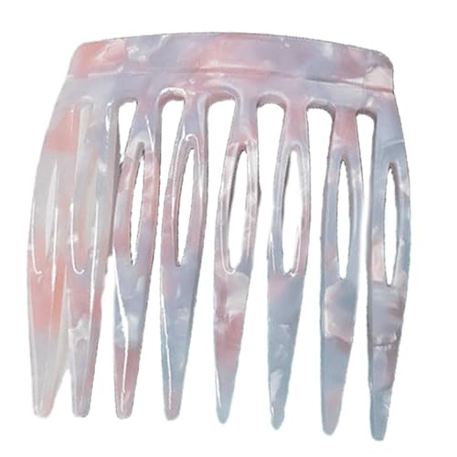 FANSHINUO 1 x französische Haarkämme aus Acetat, starker Halt, kleiner Vintage-Stil, Clip-Haarteil für Damen FANSHINUO 1 x französische Haarkämme aus Acetat, starker Halt, kleiner Vintage-Stil, Clip-Haarteil für Damen von FANSHINUO