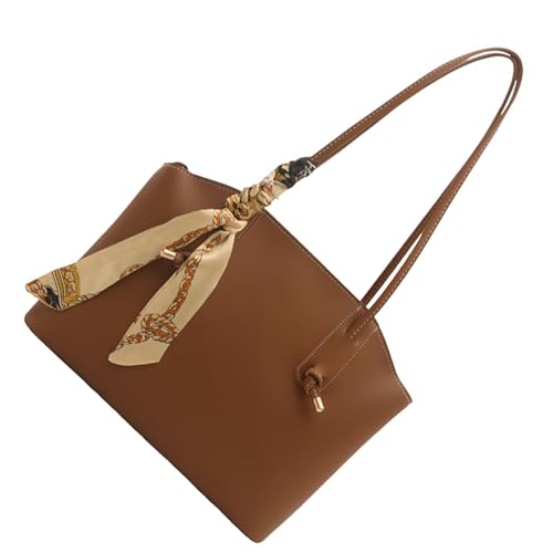 FANSHINUO Damen-Achseltasche, einfache Handtasche, passend zu Unterarmtasche, lässiges Pendeln, große Kapazität, Schulter mit Schal, Damen, legere Achselhöhle, PU-Leder, Unterarm, große Kapazität FANSHINUO Damen-Achseltasche, einfache Handtasche, passend zu Unterarmtasche, lässiges Pendeln, große Kapazität, Schulter mit Schal, Damen, legere Achselhöhle, PU-Leder, Unterarm, große Kapazität von FANSHINUO