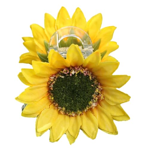 FANSHINUO Haarklammer mit Blumen-Motiv, schöne Valentinstag-Haarspange, starker Halt, Haarnadel für Mädchen von FANSHINUO