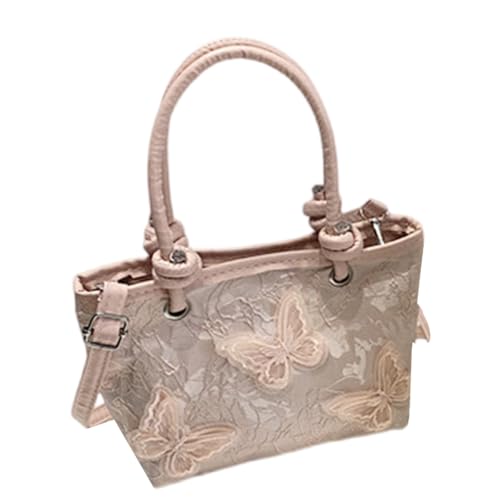 FANSHINUO Multifunktionale Umhängetasche mit Blumenstickerei, verstellbarer Riemen, chinesisches inspiriertes Design, Schultertasche für Damen, traditionelle, moderne Handtasche, a, One Size FANSHINUO Multifunktionale Umhängetasche mit Blumenstickerei, verstellbarer Riemen, chinesisches inspiriertes Design, Schultertasche für Damen, traditionelle, moderne Handtasche, a, One Size von FANSHINUO